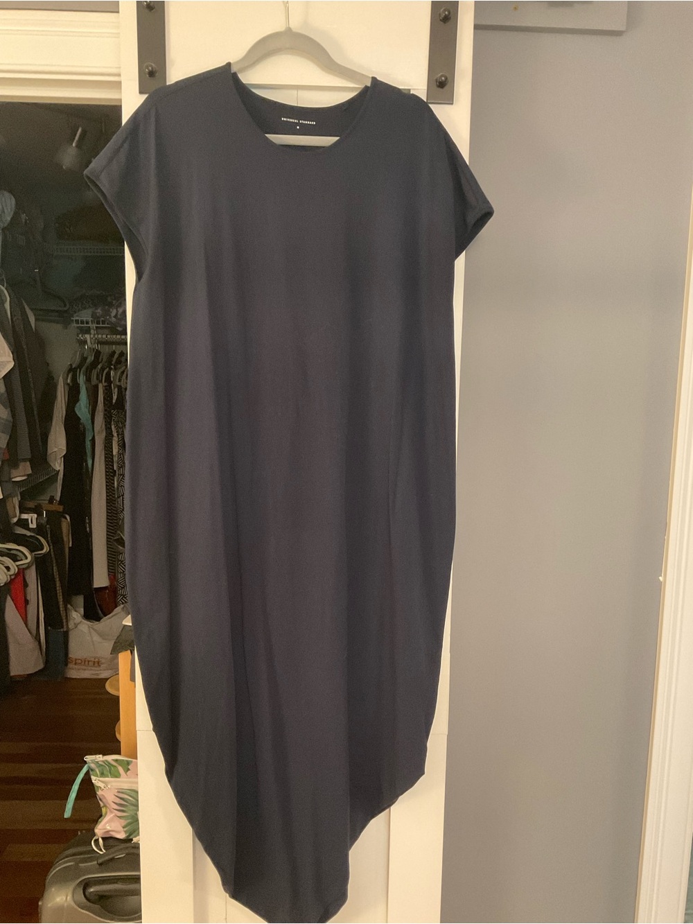 Universal Standard Classic Navy Crew Neck Geneva Dress